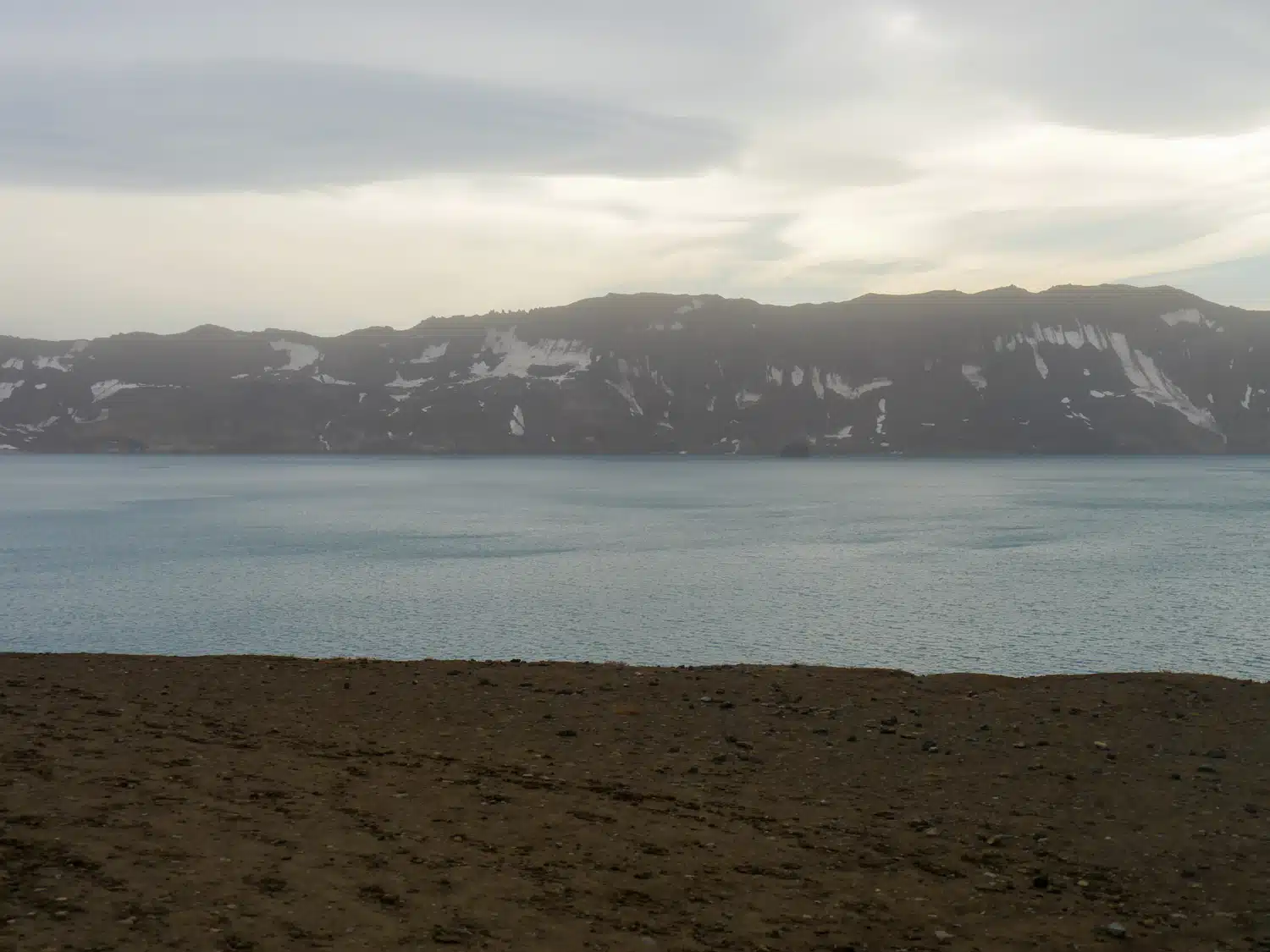 Oskjuvatn dans la caldeira de l'Askja