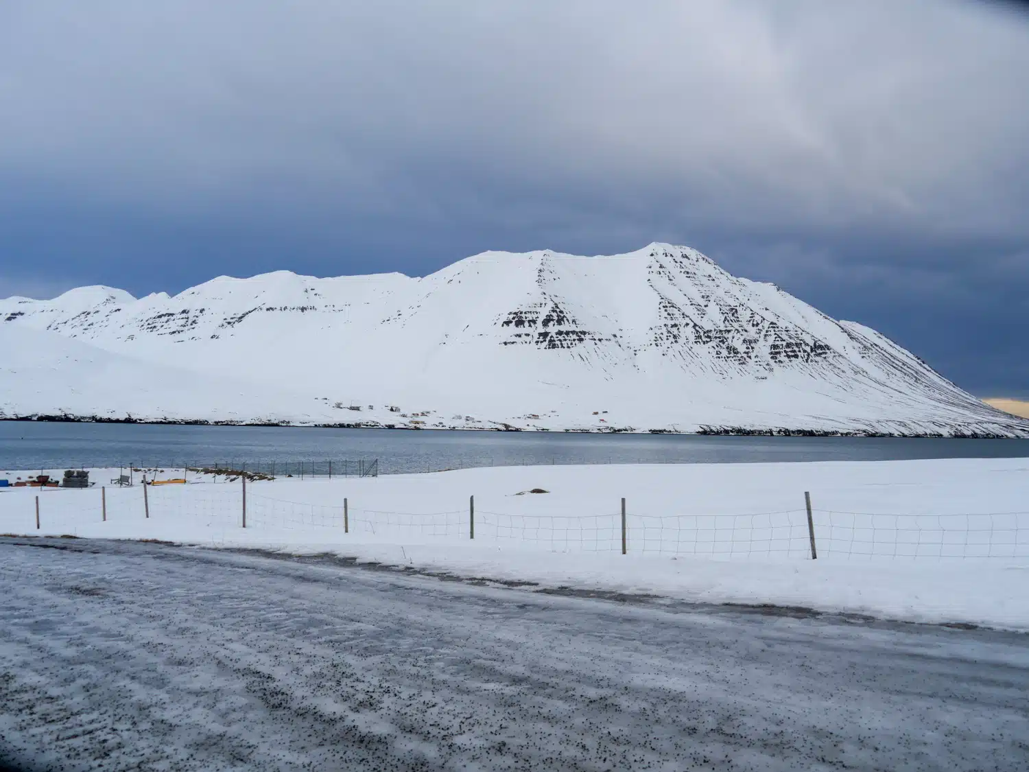 Olafsfjordur l'hiver