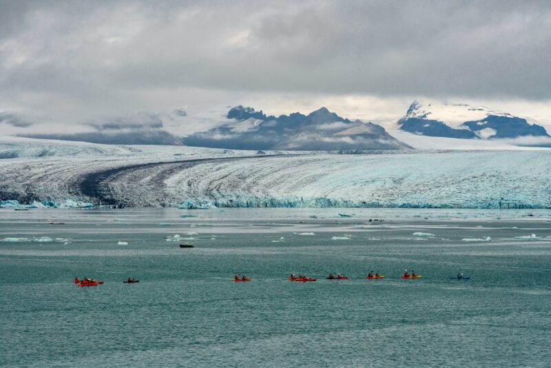 kayak iceland jokulsarlon