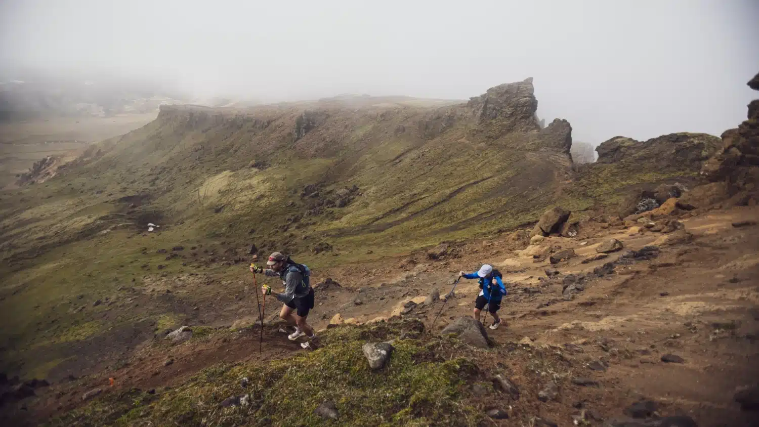 Trail en Islande Hengill