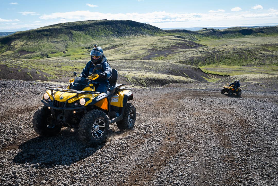 Quad 1h - Montagne Hafrafell
